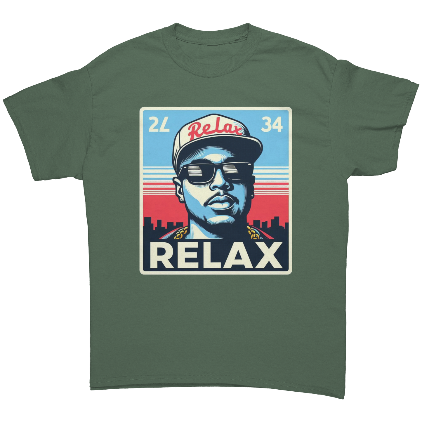 King_of_the_City_Military_Green_Front_Mockup.png