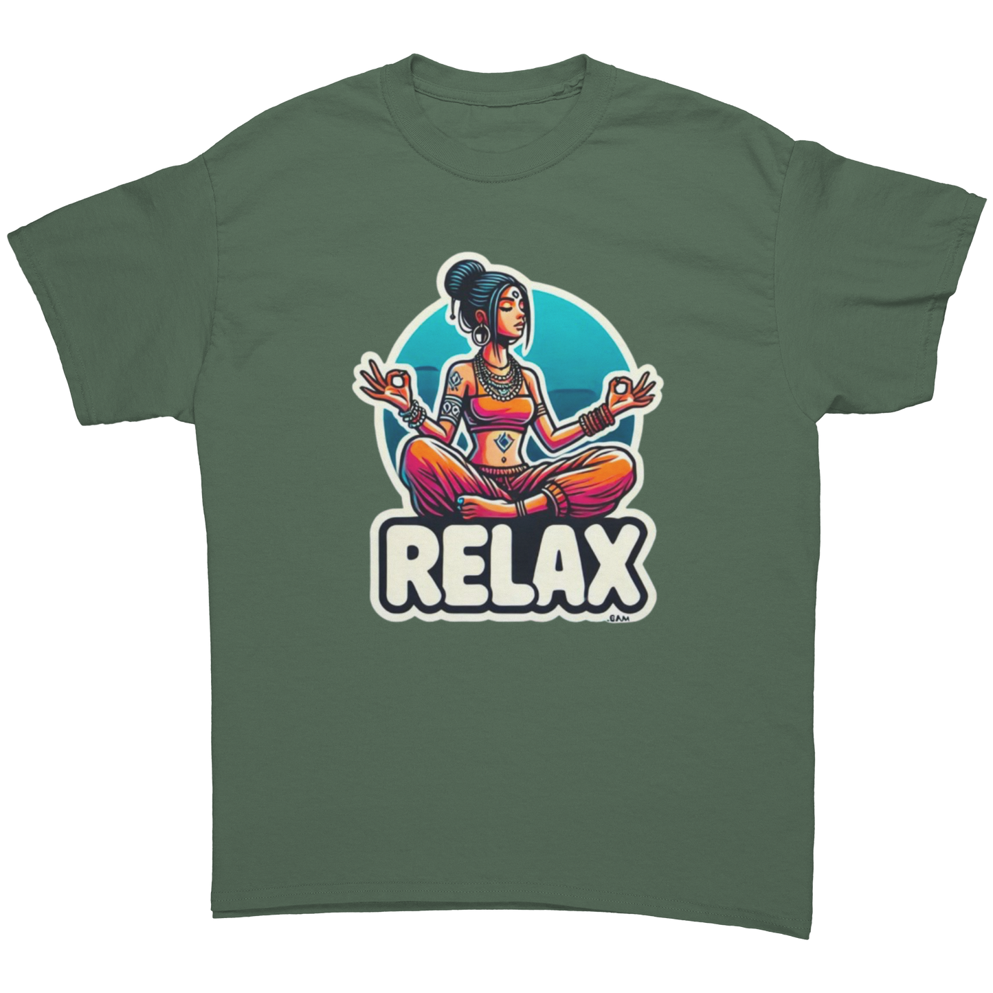 Sukhasana_Military_Green_Front_Mockup.png