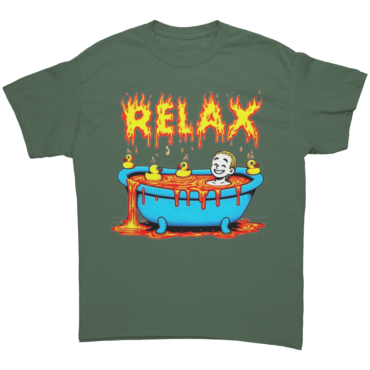 This_Is_Fine_Military_Green_Front_Mockup.png