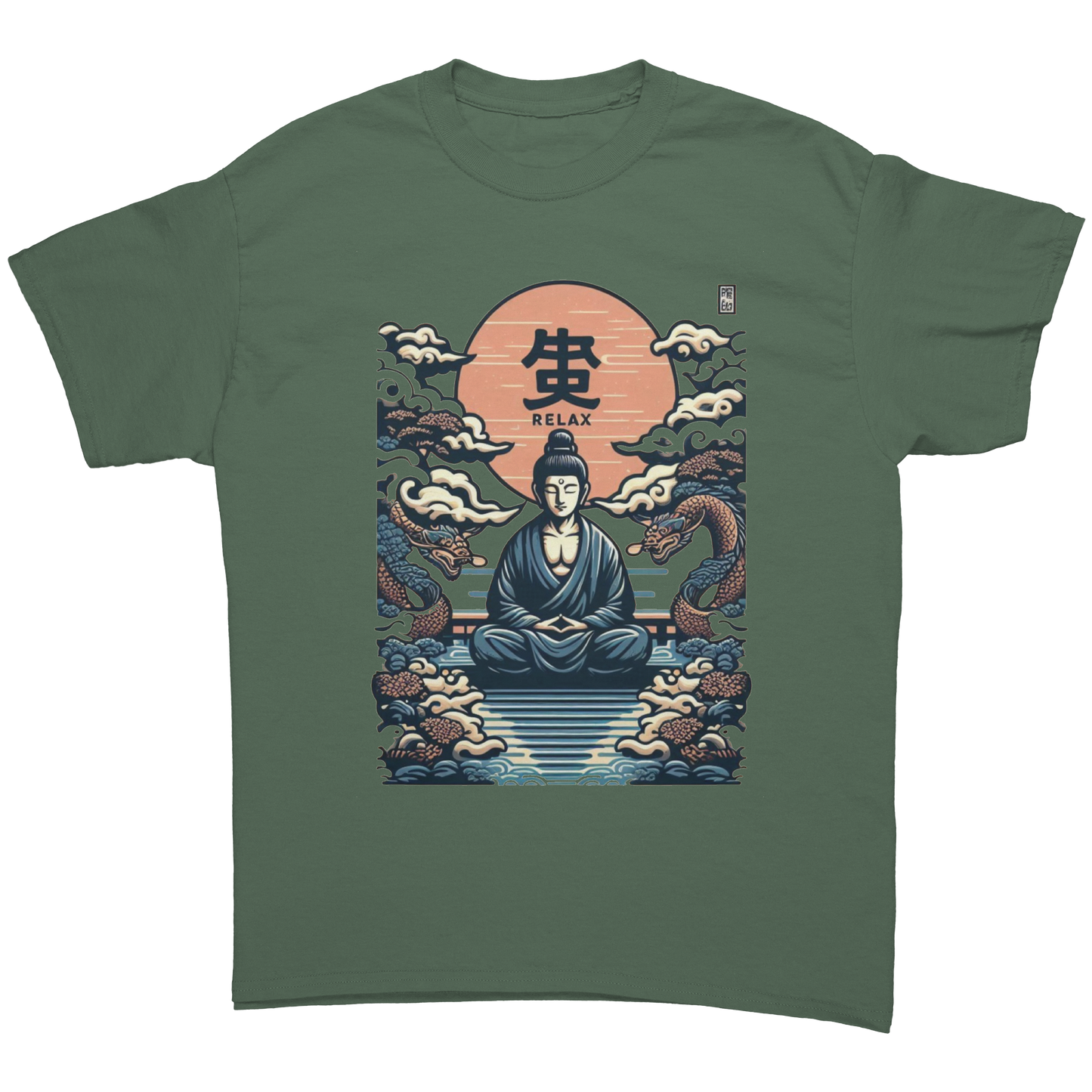 Zazen_Military_Green_Front_Mockup.png