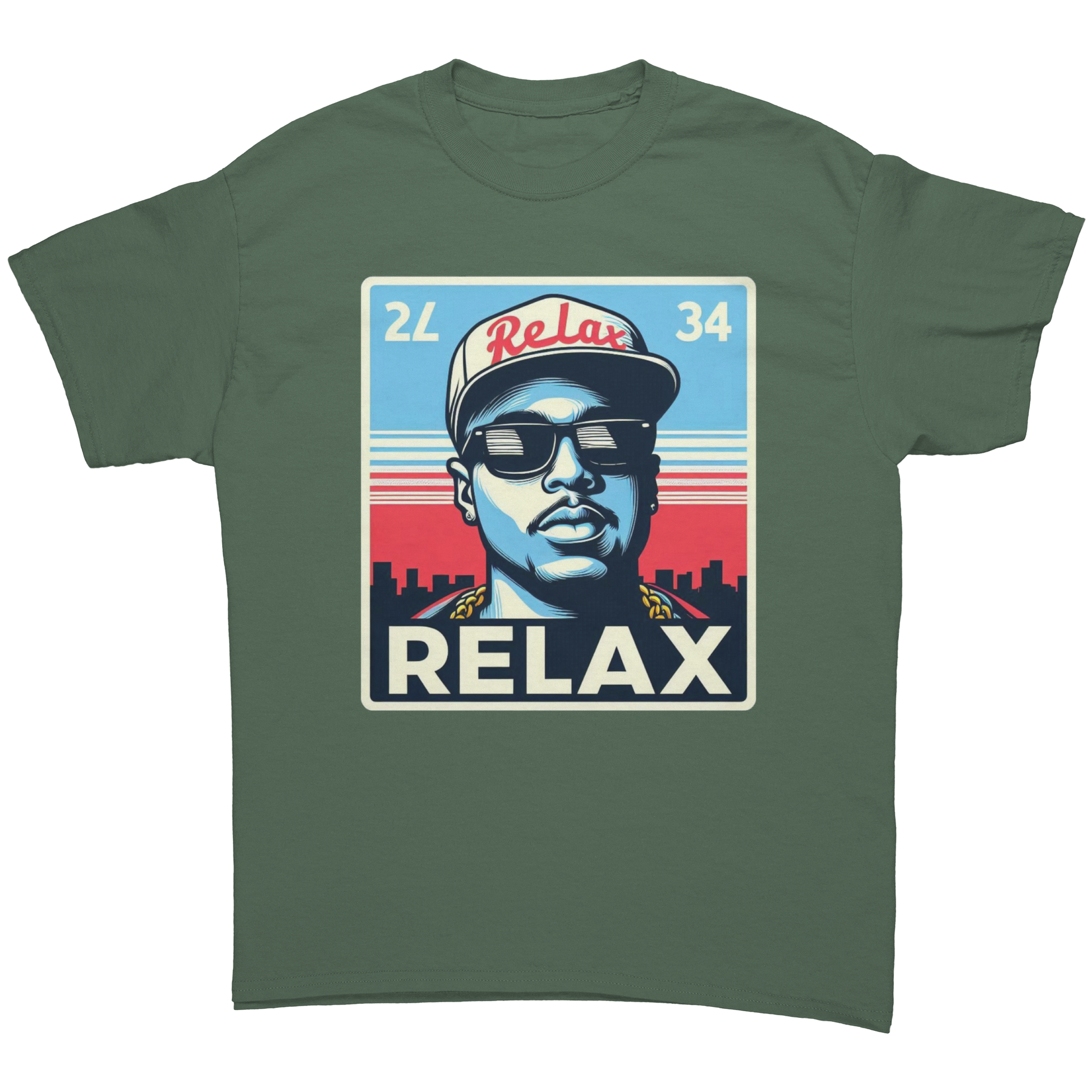 King_of_the_City_Military_Green_Front_Mockup.png