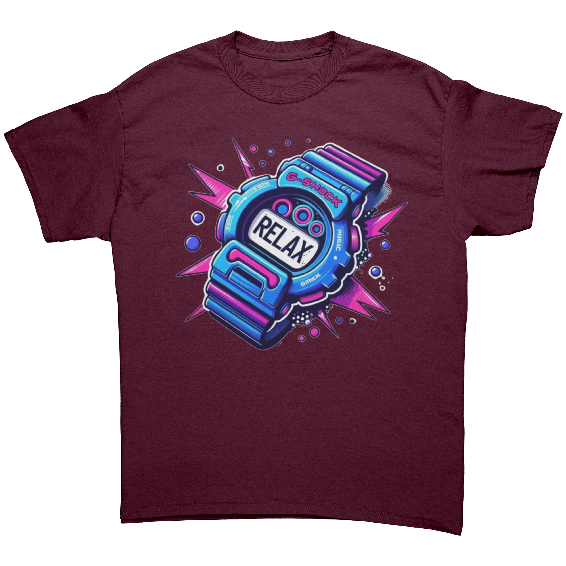 RIght_On_Time_Maroon_Front_Mockup.png
