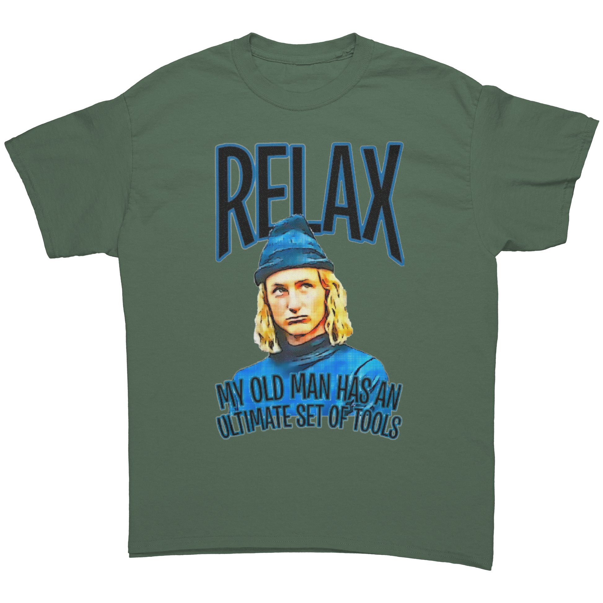 Spicoli_Military_Green_Front_Mockup.png