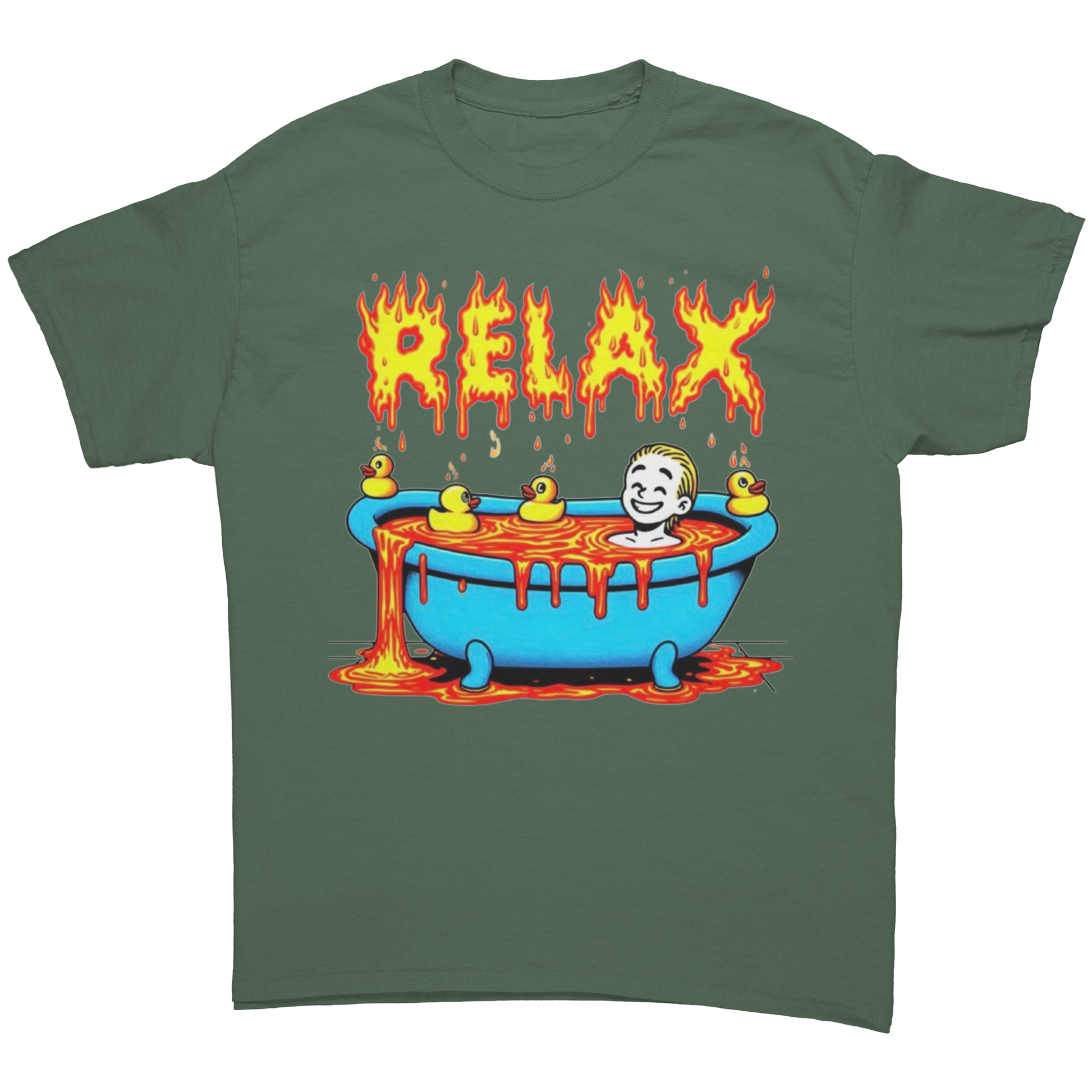 This_Is_Fine_Military_Green_Front_Mockup.png