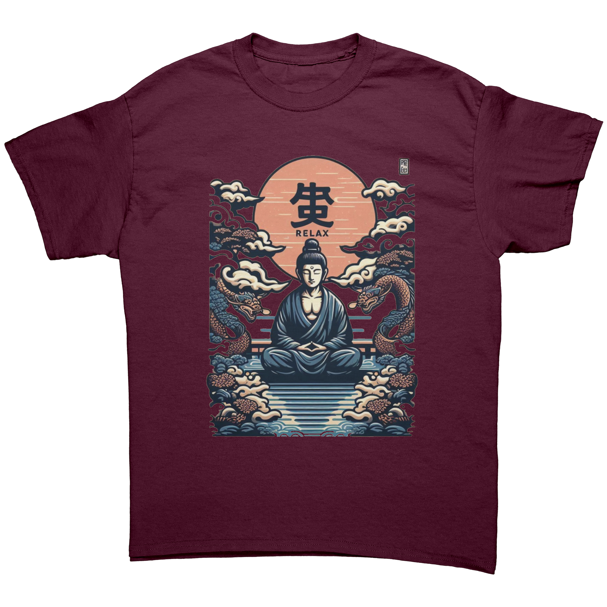 Zazen_Maroon_Front_Mockup.png